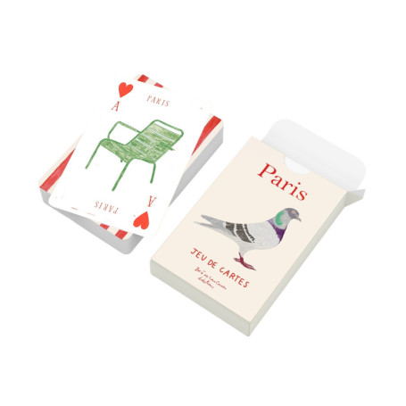 Jeu de cartes Paris, de Zoé de Las Cases