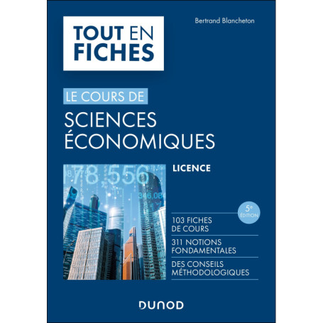 Sciences économiques - Tout en fiches - 5e éd.