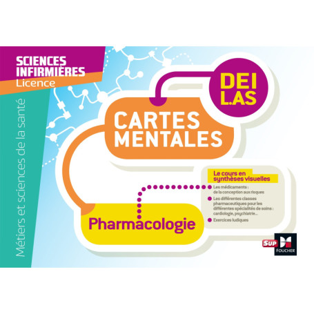 Diplôme Infirmier - DEI - Cartes mentales - Pharmacologie