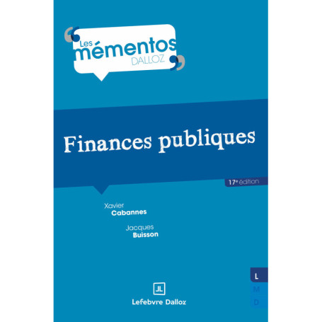 Finances publiques. 17e éd.