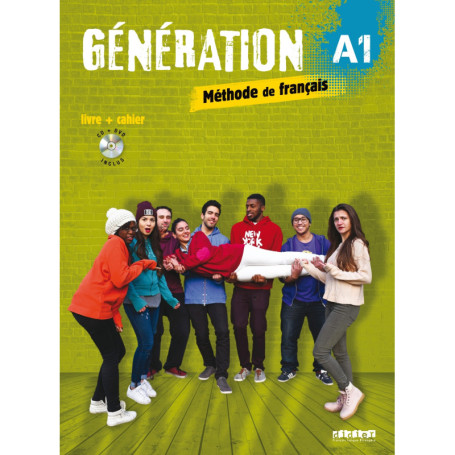 Génération A1 - Livre + Cahier + CD mp3 + DVD