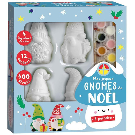 Mes joyeux gnomes de Noël à peindre