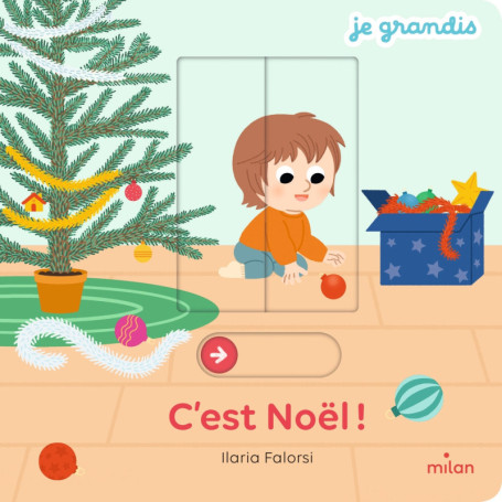 C'est Noël ! - Livre animé pour bébé