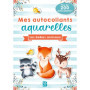 Mes autocollants aquarelles - Les bébés animaux