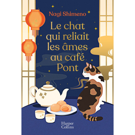 Le chat qui reliait les âmes au café Pont