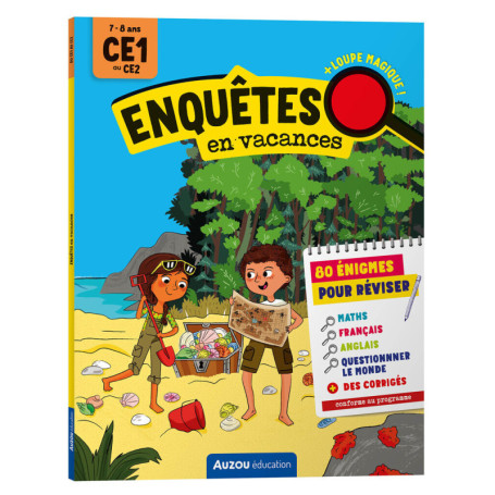 Enquêtes en vacances - Du CE1 au CE2 2026