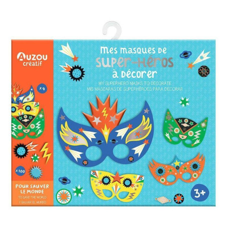 MASQUE DE SUPER-HEROS - MA POCHETTE D'ARTISTE