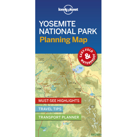 Yosemite National Park Planning Map 1ed -anglais-