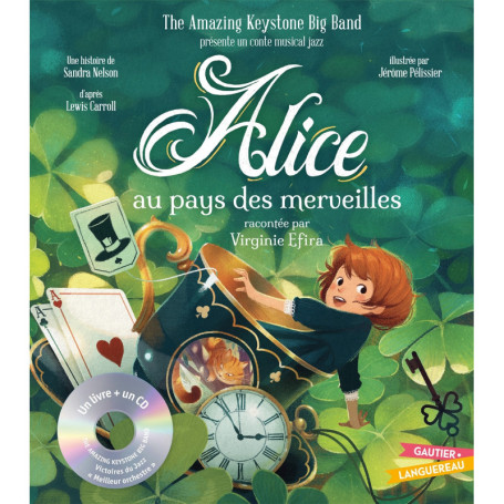 Alice au pays des merveilles - Livre CD Petit Format