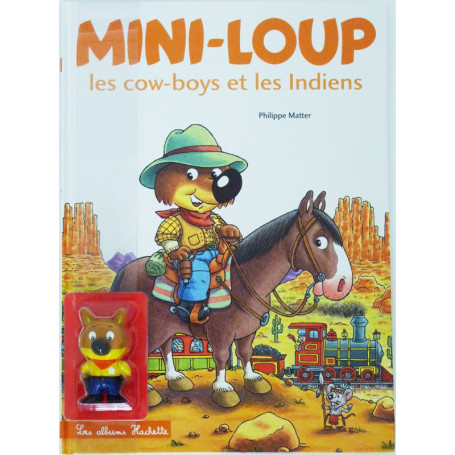 Mini Loup, les cow-boys et les Indiens avec figurine