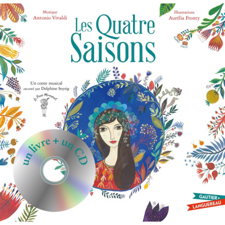 Les Quatre Saisons - Livre CD petit format