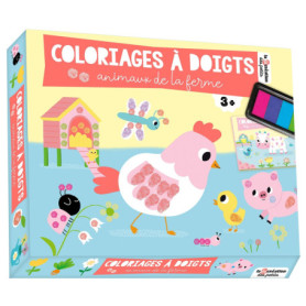 Coloriages à doigts la ferme