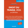 Droit du travail 2026 en 28 fiches