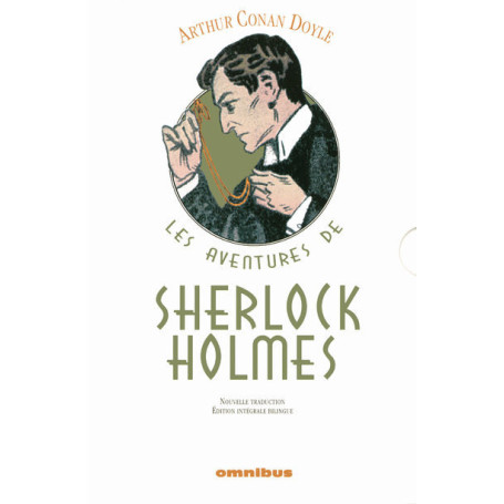 Coffret les aventures de Sherlock Holmes 2009 - édition intégrale bilingue