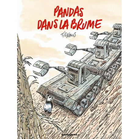 Pandas dans la brume