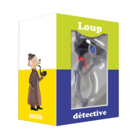 Figurine Individuelle Loup Détective