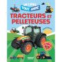 Un livre tout animé - Tracteurs et pelleteuses