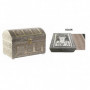 Boîte à bijoux DKD Home Decor Champagne Beige Bois Aluminium (25 x 15,5 x 18 cm) 51,99 €