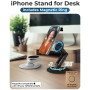 COOPER Mag360, Support de téléphone magnétique Compatible MagSafe, Rotation 360°, Support de Bureau pour iPhone 17/16/15/14/13/1