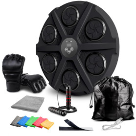 EZERO Machine Beatpunch Boxe Adulte avec Bluetooth & LED – Entraînement interactif Beat Punch et Boxe Mural Musique Adulte – amé