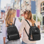 Aucuu Sac a Dos Femme, Mini Sac à Dos pour Femme, Sac à Dos De Voyage Antivol, Sac à Dos DéContracté En Nylon LéGer Pour Femmes 