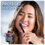 Oral-B Pro 3 Brosse À Dents Électrique Noire, Un Capteur De Pression Pour Protéger Les Gencives Sensibles, Des Accessoires, 3 Br