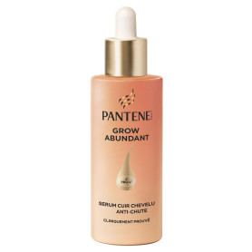 Pantene Pro‑V Grow Abundant – Sérum anti‑chute de cheveux – 60 ml - Rend les Cheveux Secs et Abîmés Plus Longs et 10X Plus Forts