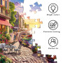 HUADADA Puzzle 1000 pièces - Puzzle 1000 pièces - pour Adultes - Paysage Fascinant - Jeu de Puzzle Classique pour Toute la Famil