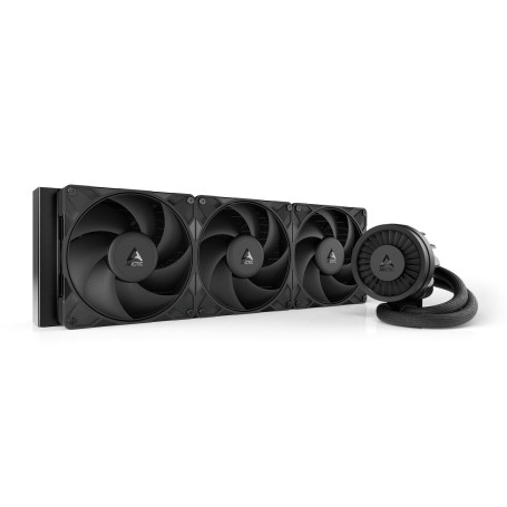 ARCTIC Liquid Freezer III Pro 420 - Refroidisseur de CPU AIO, 3 x 140 mm refroidissement par eau, radiateur 38 mm, pompe PWM, ve