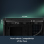 ARCTIC Liquid Freezer III Pro 420 - Refroidisseur de CPU AIO, 3 x 140 mm refroidissement par eau, radiateur 38 mm, pompe PWM, ve