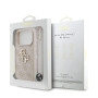 CG MOBILE Guess 4G Strap 4G Classic Logo Coque pour iPhone 17 Pro Max (rose)