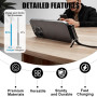 Synclum Lot de 2 Câbles USB-C 240W avec Support Invisible Intégré, Support Téléphone Pliable pour Smartphones, Tablettes et Appa