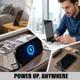 Synclum Lot de 2 Câbles USB-C 240W avec Support Invisible Intégré, Support Téléphone Pliable pour Smartphones, Tablettes et Appa
