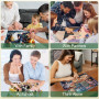 Ledeak Puzzle 1000 Pièces Adultes, Puzzle de 1000 pièces pour Adultes avec Image Panoramique, Puzzles Adulte, Puzzle Panoramique