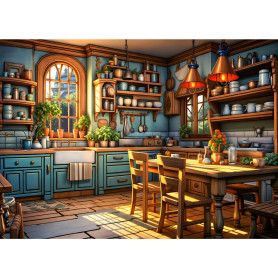 TangComplete Puzzle 1000 Pieces Adultes Puzzle Adulte 1000 Pièces Jeu D'Intelligence De l'art De La Décoration Moderne Jeu Cadea