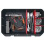 WORX Mallette de Rangement pour Outils Electroportatifs WORX WA0071, Idéal pour Ranger vos Accessoires et Outils de Bricolage, R