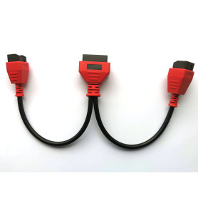 OTKEFDI FCA OBDII Bypass Gateway Adaptador de Programación OBD 12+8 PIN Para el Adaptador de Diagnóstico OBD 2 de-Bypass SGW