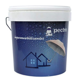 Peinture imperméabilisant terrasse 4L - Réparation e etanchéité des terrasses balcons sols Extérieurs - Anti humidité anti-Infil