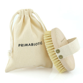 Brosse de Massage Corporel – Primabiotic Masseur Corporel en Bois de Hêtre et Fibres d’Agave | Accessoire écologique pour soin d