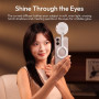 ULANZI ML05 Magnetic Selfie Light pour iPhone, Lumiere Telephone Selfie, Lampe Selfie magnétique Double avec Miroir, 9000K IRC ≥
