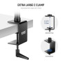 NEEWER Support de Table télescopique pour Appareil Photo - avec Bras Pliable en Trois Parties - 1,2 m - avec Pince de téléphone