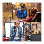 NEEWER Support de Table télescopique pour Appareil Photo - avec Bras Pliable en Trois Parties - 1,2 m - avec Pince de téléphone