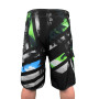 Short de Plage Homme Long Maillot de Bain Séchage Rapide Surf Boardshort l'été Hawaïen Maillot Short de Bain Imprimé Grande Tail