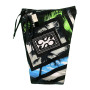 Short de Plage Homme Long Maillot de Bain Séchage Rapide Surf Boardshort l'été Hawaïen Maillot Short de Bain Imprimé Grande Tail