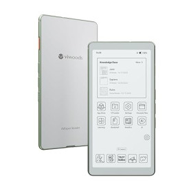 VIWOODS 6,13’’ Carta 1300 AiPaper Reader avec connectivité 4G, liseuse E Ink Ultra-Fine et légère, intégration IA, 300 PPI, lumi