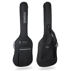 HOHIYO Étui pour Guitare Basse Housse de Transport pour Guitare Basse 0,38 Pouce imperméable Rembourrage épais Sac à Dos Sac Sou