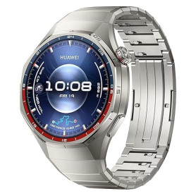 Titane Bracelet Compatible avec Huawei Watch GT 6 Pro 46mm Avancé Titanium Pas de lacunes pour Huawei Watch GT 6 Pro Smartwatch