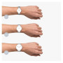 Bering 14440 Montre Solaire pour Homme, 40 mm, Boîtier en Acier Inoxydable Et Cadran, Bracelet Milanais, Verre Saphir, 5 ATM