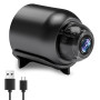 Mini Caméras Espion WiFi Camera Espion avec Angle 140°1080P Intérieure/Extérieure sans Fil avec Nuit Détection Mouvement Alerte