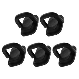GARVALON Lot de 5 Boutons de Couvercle de Casserole Pliables en Plastique Universels Résistants à la Chaleur Compacts et Réutili